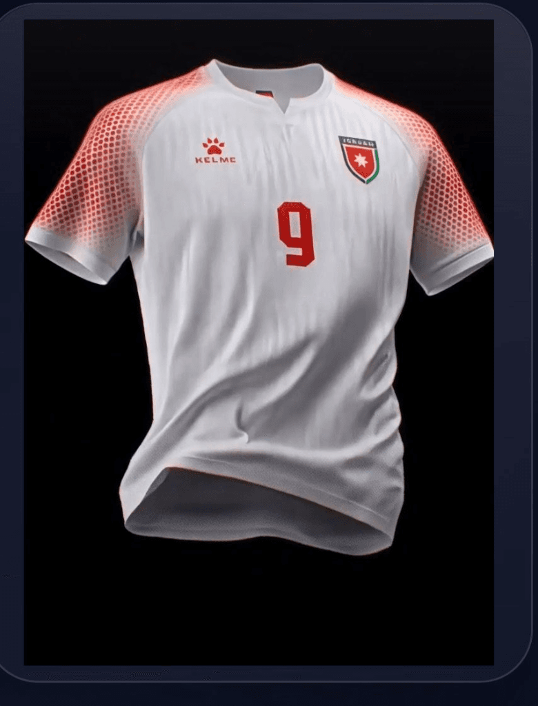 Jordan national team jersey